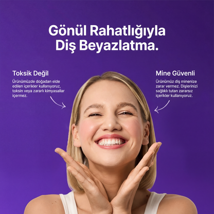 Diş beyazlatma şeritleri