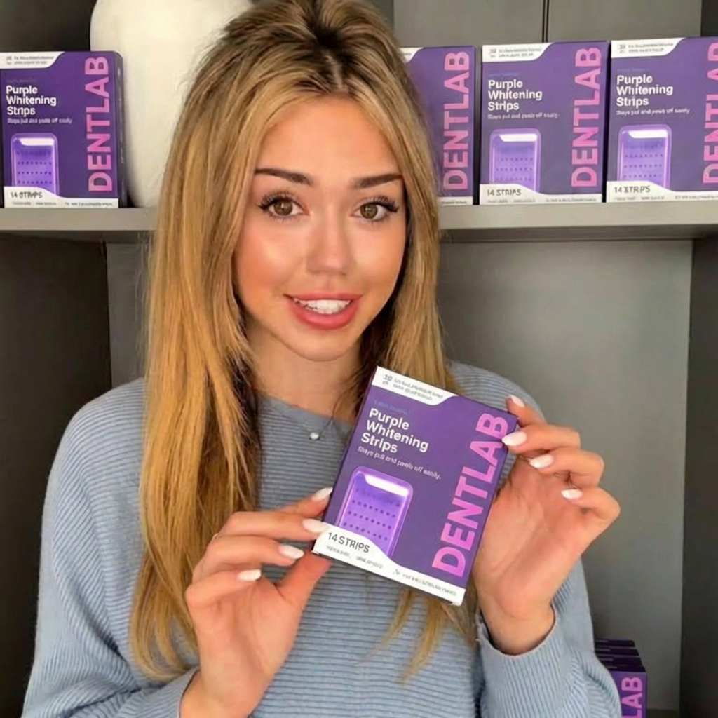 Diş beyazlatma şeritleri